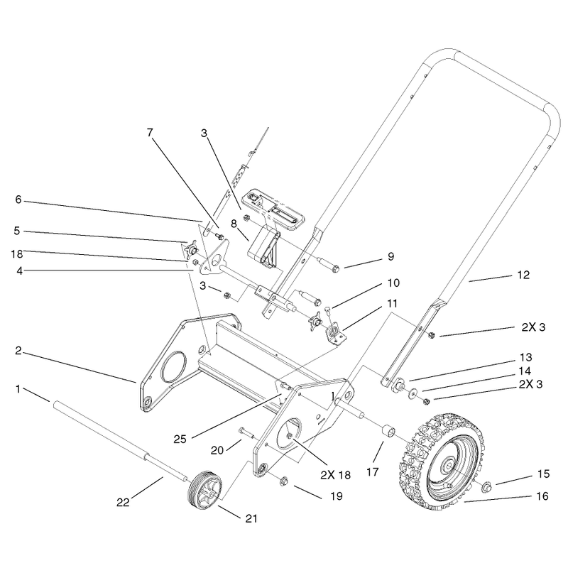 Lower Handle Assembly