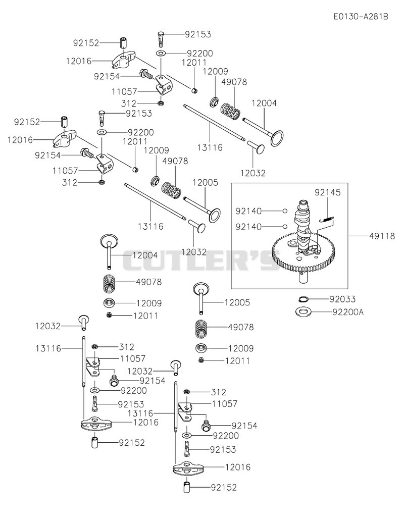 VALVE/CAMSHAFT