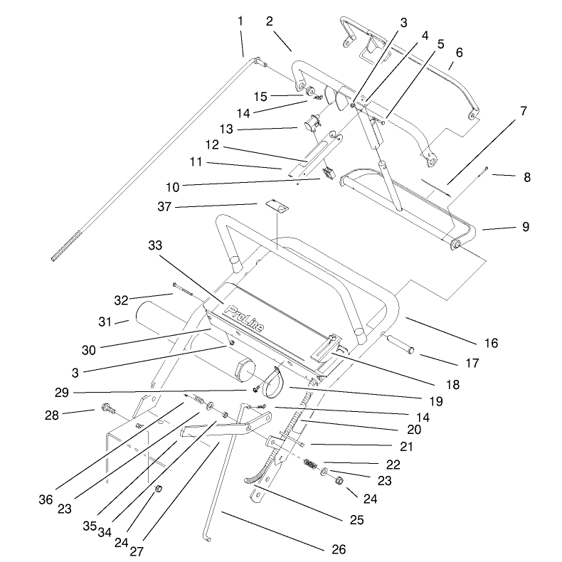 Upper Handle Assembly