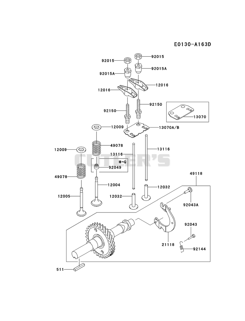 VALVE/CAMSHAFT