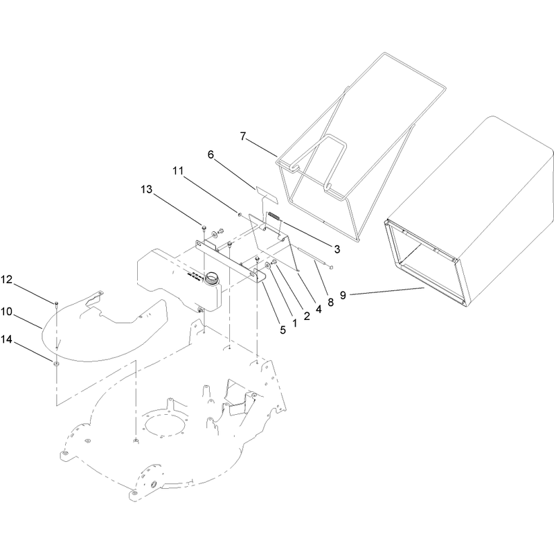 Bag and Door Assembly