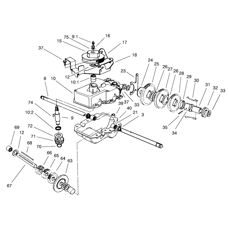 Gear Case Assembly
