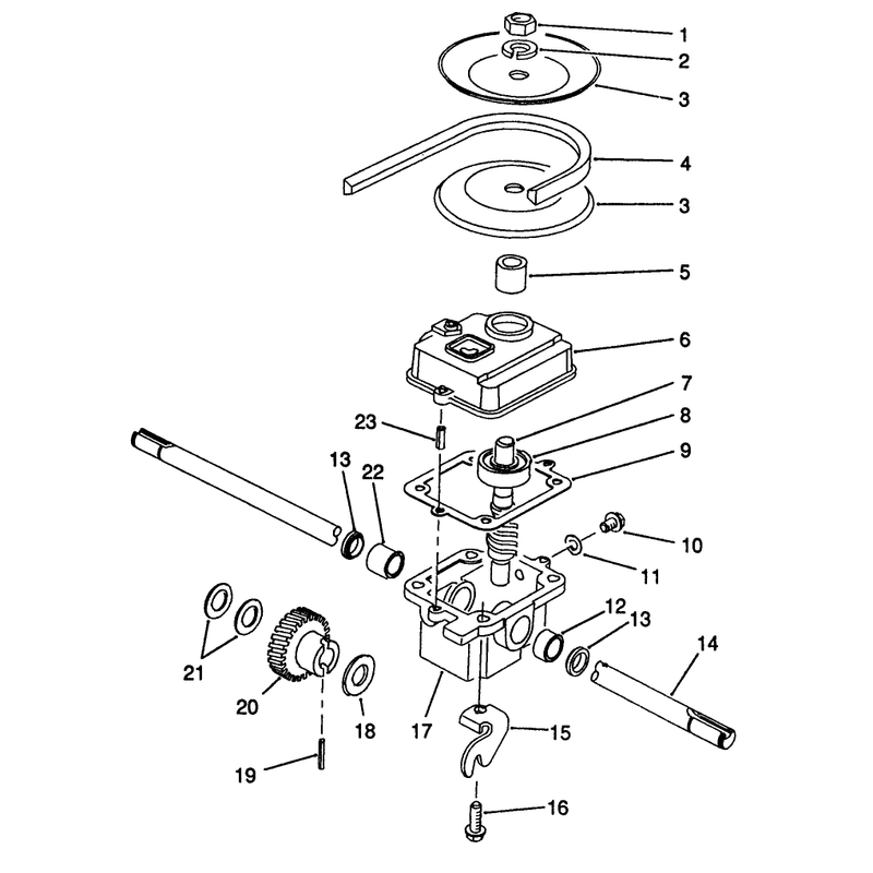 Gearbox Assembly No 71-8250 Model No 20915 Only