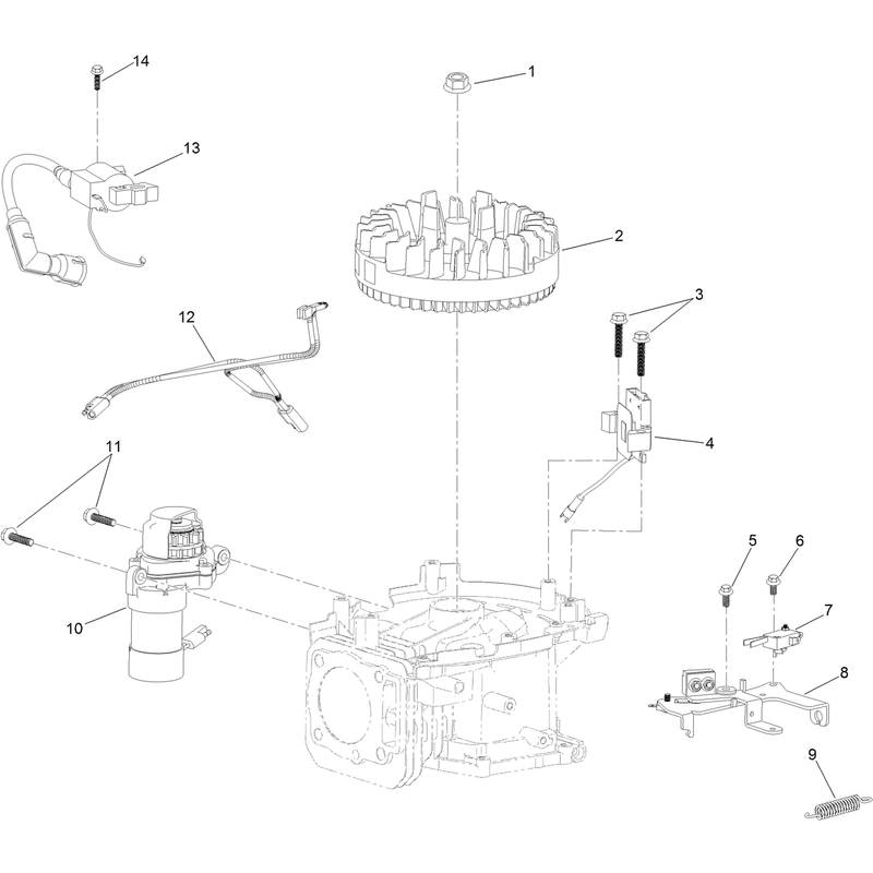 Ignition and Electrical Assembly