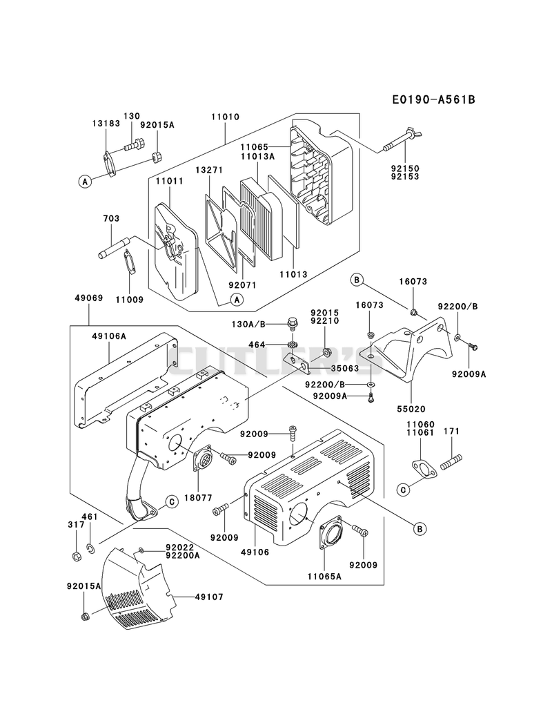 AIR-FILTER/MUFFLER