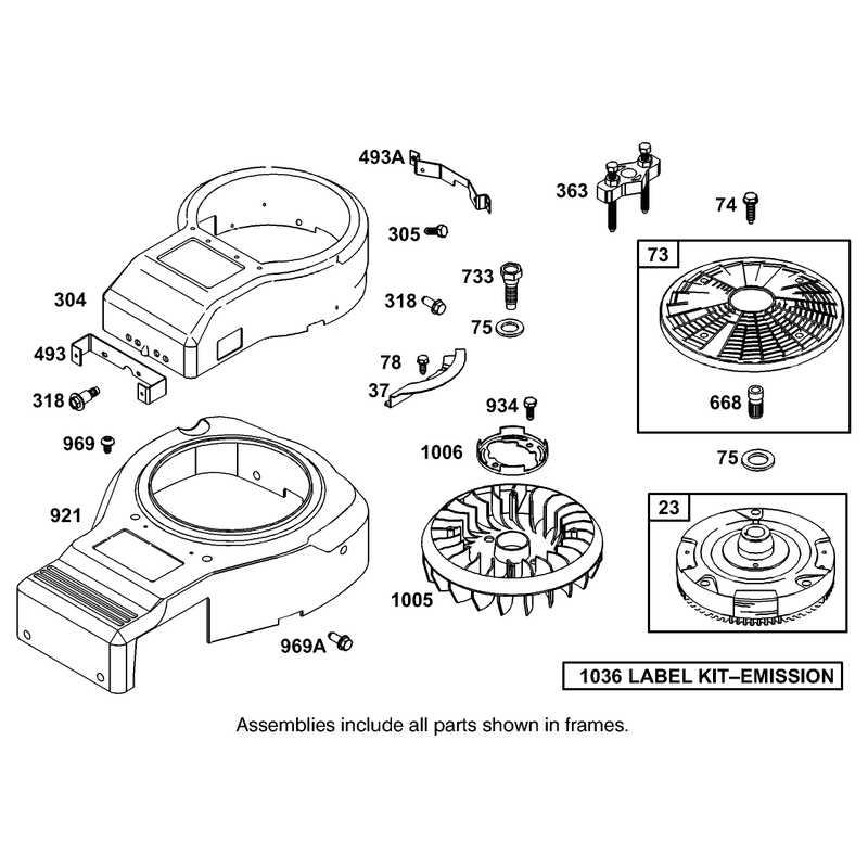 Engine Briggs and Stratton Model 311777-0151-E1