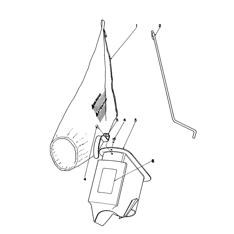 Bagging Kit No 36-8380 Optional