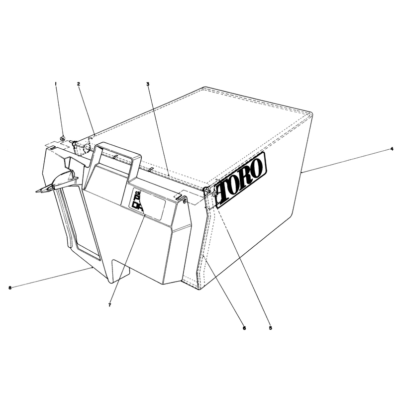 Grass Bag Assembly No 11-0189
