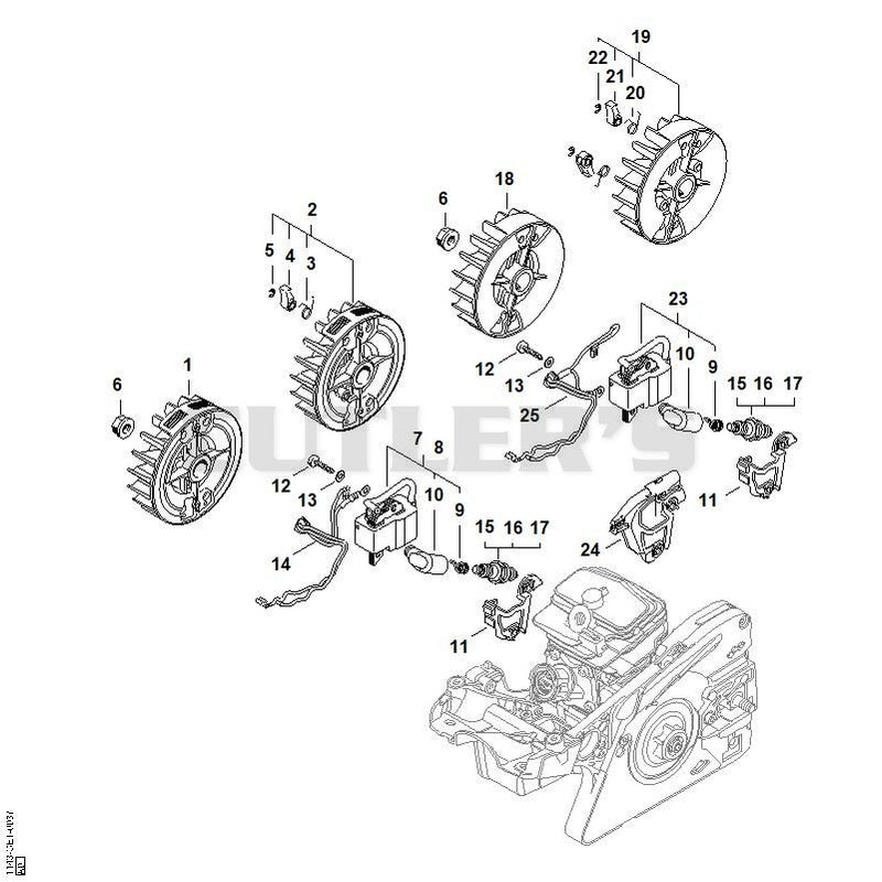 Ignition system, Wiring harness
