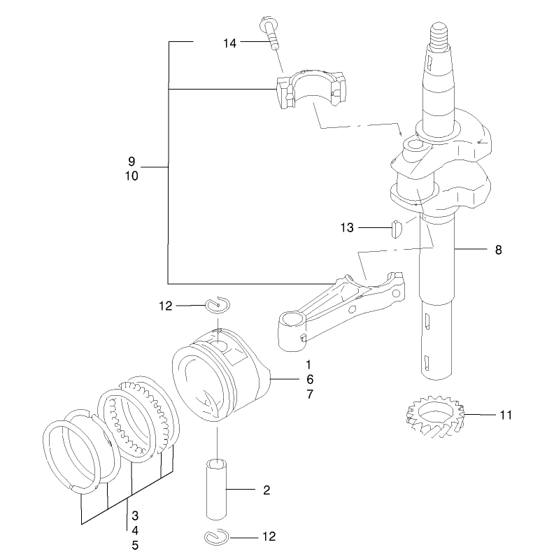 PistonCrankshaft Assembly