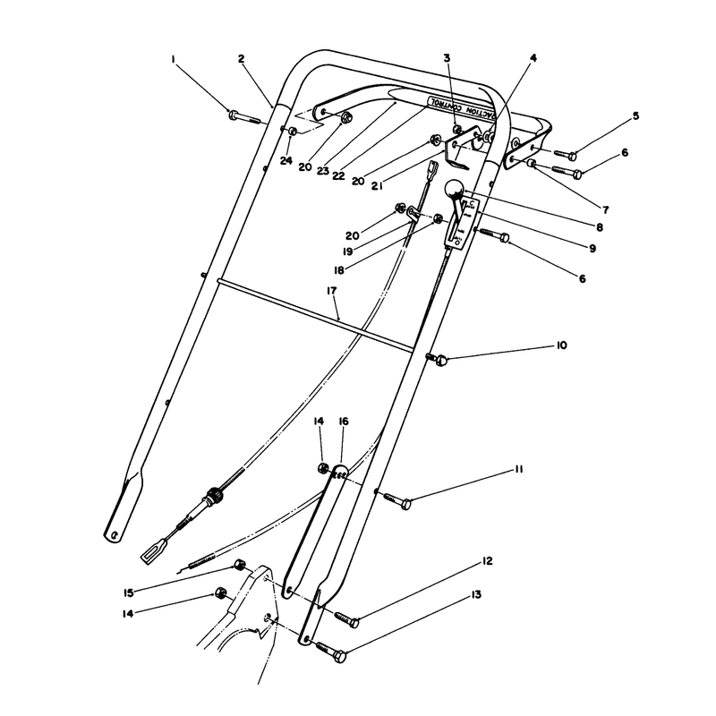 Handle Assembly Model 22035