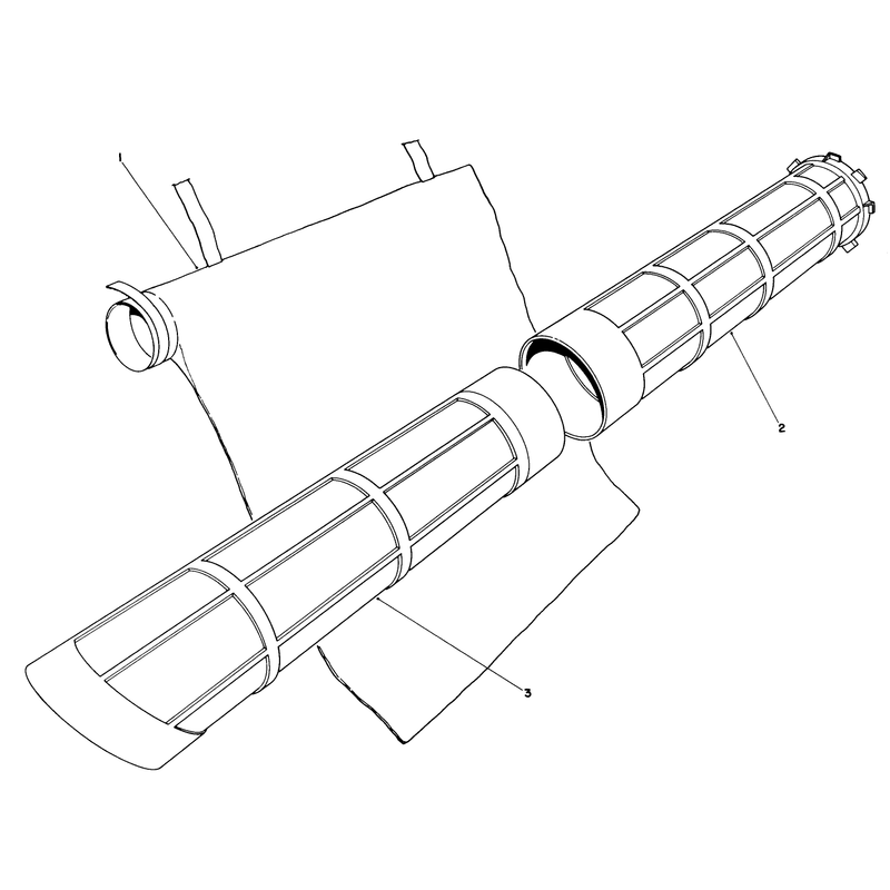 Rake-O-Vac Bagging Kit No. 51531