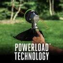 EGO ST1611T 16” POWERLOAD™ String Trimmer with Telescopic Carbon Fiber Shaft with 2.5Ah Battery and Charger