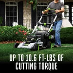 EGO Power+ LM2236SP 22'' Super Composite Mower with Select Cut™ System and Touch Drive Self-Propelled with 10Ah Battery and 700W Charger