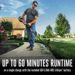 EGO Power+ MST1704 Multi-Head 17” POWERLOAD™ String Trimmer with Line IQ™ with 5Ah Battery and Standard Charger