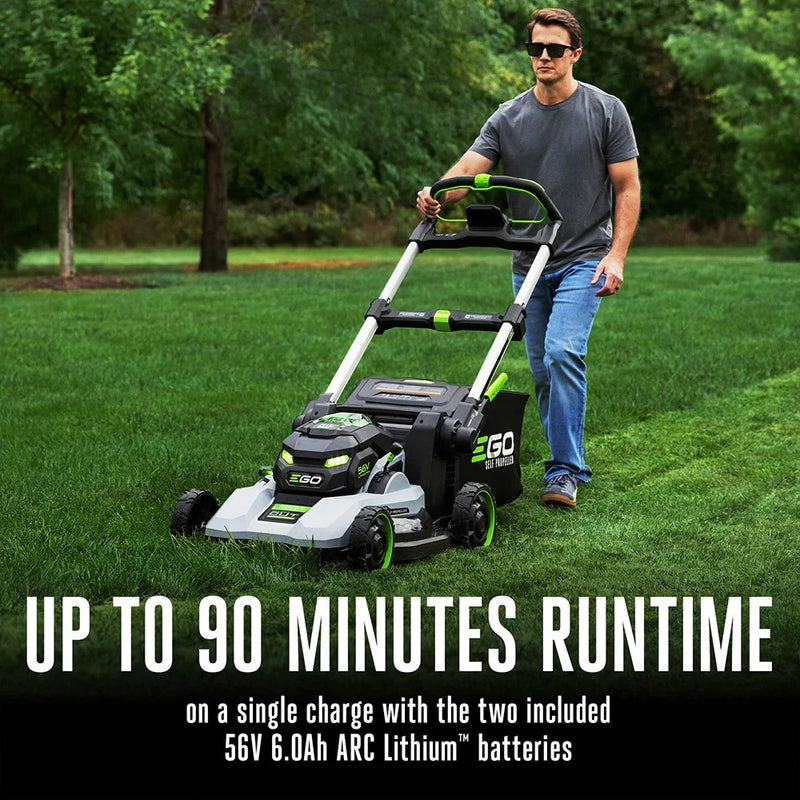 EGO LM2240SP 22'' Super Composite Mower with Peak Power™ Includes Select Cut™ and Touch Drive Self-Propelled Systems - Tool Only