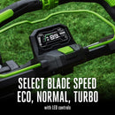 EGO LM2240SP 22'' Super Composite Mower with Peak Power™ Includes Select Cut™ and Touch Drive Self-Propelled Systems - Tool Only