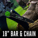 EGO Power+ CS1800 18" 56-Volt Cordless Chainsaw (Battery and Charger Not Included)