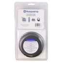Husqvarna 537388101 537388101 Universal T35 Tap Advance String Trimmer Head for Straight Shaft Trimmers, Universal Weed Eater Head Prewound with .095-Inch Trimmer Line, Blue/Black