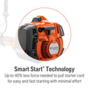 Husqvarna 967637905 545FR 45-cc 2-cycle 19.3-in Straight Shaft Gas Brushcutter