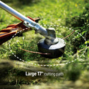 Husqvarna 970551804 525iLK 17 inch Straight Shaft 40V Battery Powered Trimmer, Battery and Charger Not Included