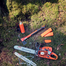 Husqvarna 598035902 8-Inch Chainsaw Felling Wedge, Chainsaw Safety Gear for Tree Felling and Bucking, Made with High-Impact ABS Plastic, Orange