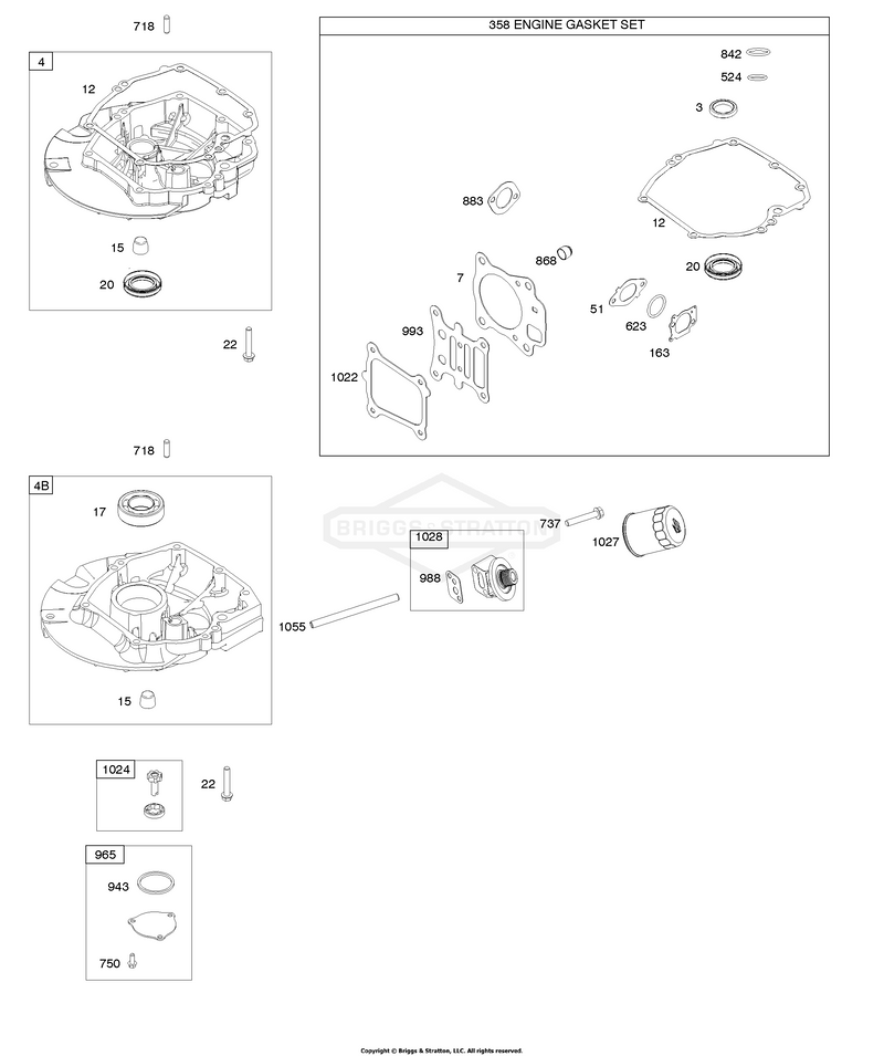 Gasket Set-Engine, Sump
