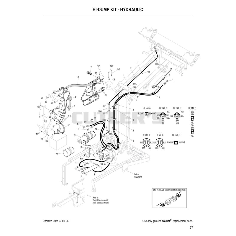 Hi Dump Kit Hydraulic