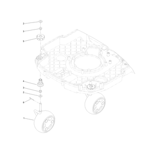 Front Caster Rework Kit Assembly No