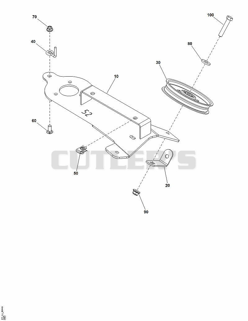 Blower Group - Pulley Plate