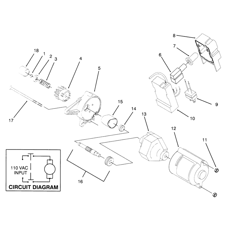 Starter Motor Assembly