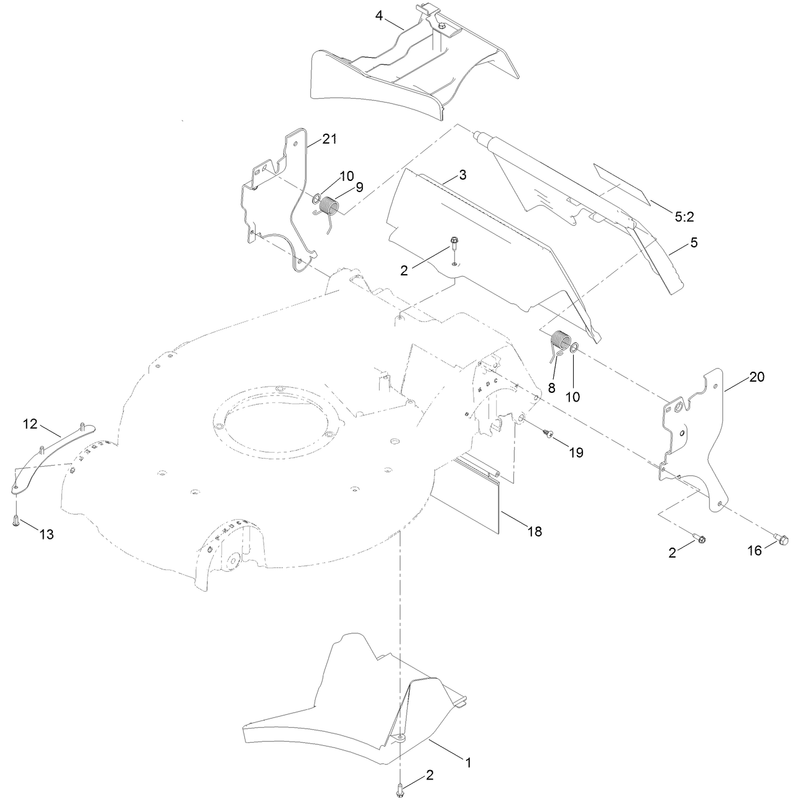 Discharge Tunnel Assembly