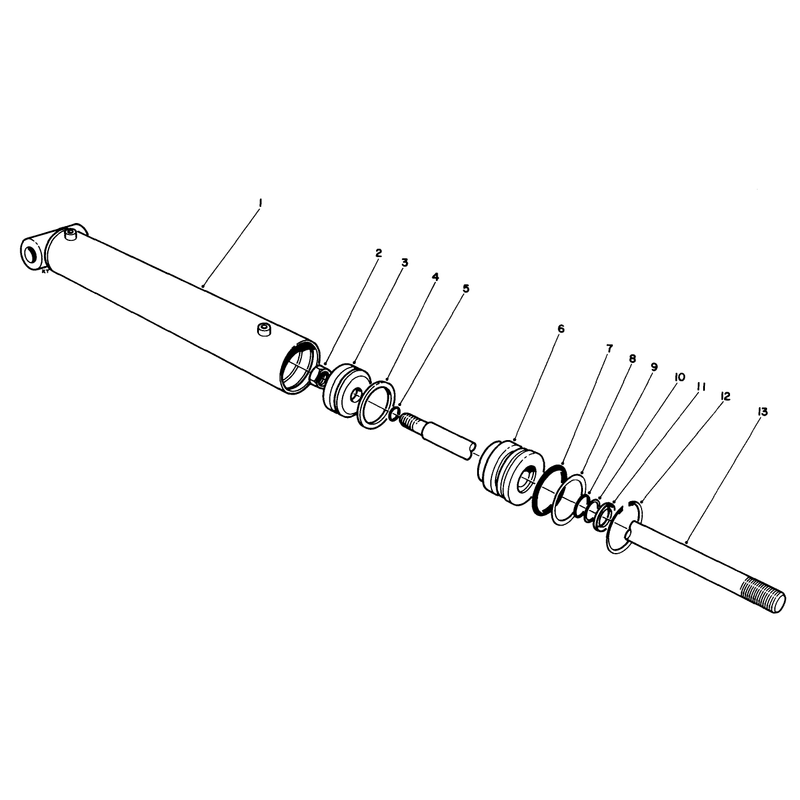 Hydraulic Lift Cylinder No 54-0150