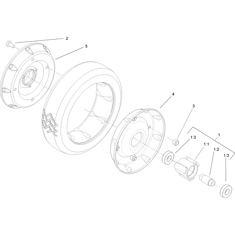 Rear Wheel Assembly