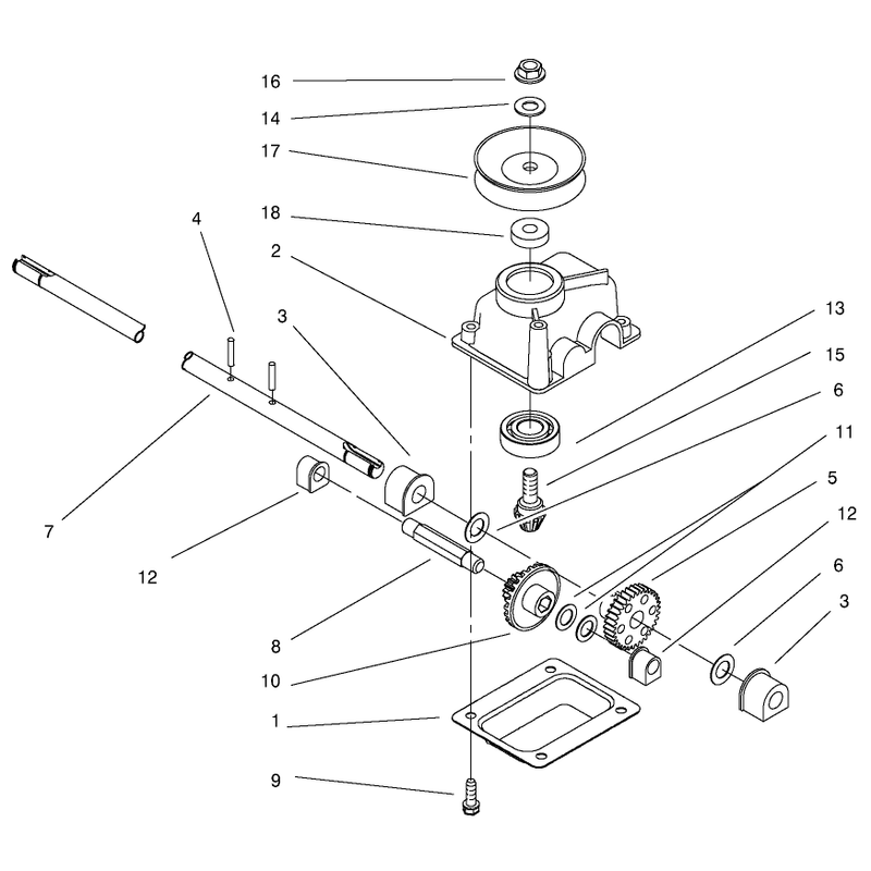 Gear Case Assembly