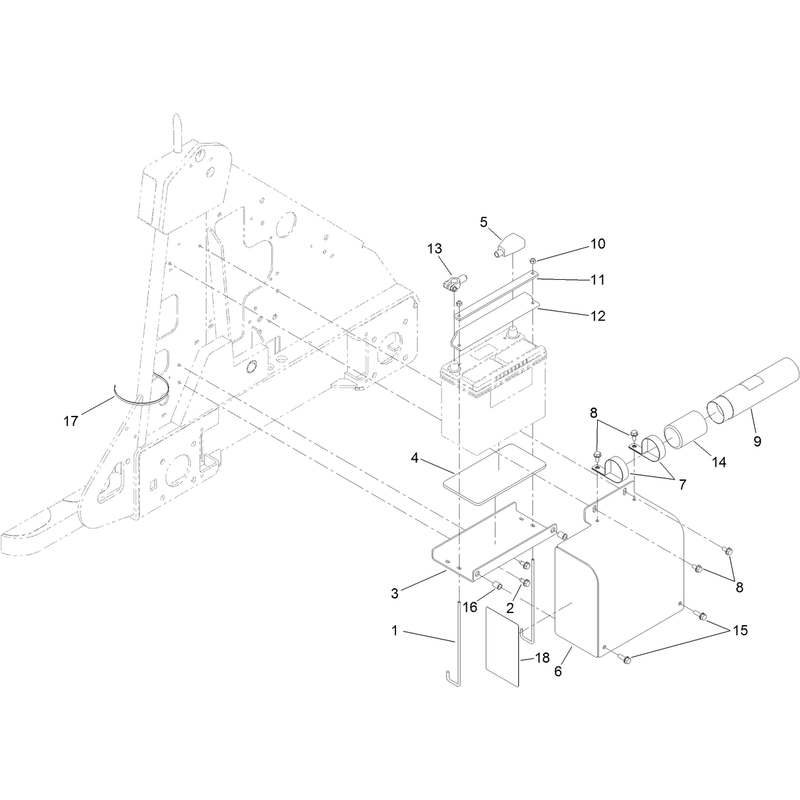 Battery Mount Assembly