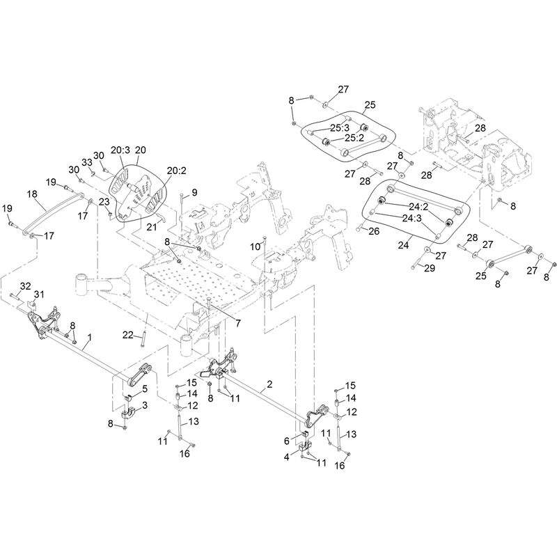 Deck Lift Assembly