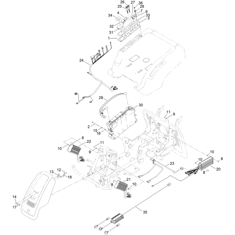 Electrical Control Motor Assembly