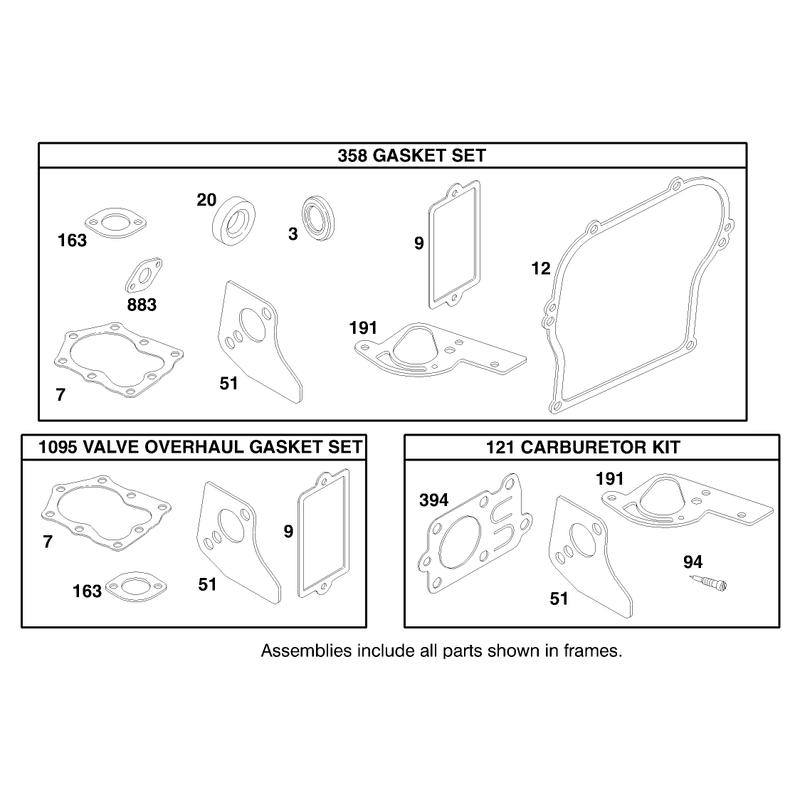 Engine Briggs and Stratton Model 135202-0142-03