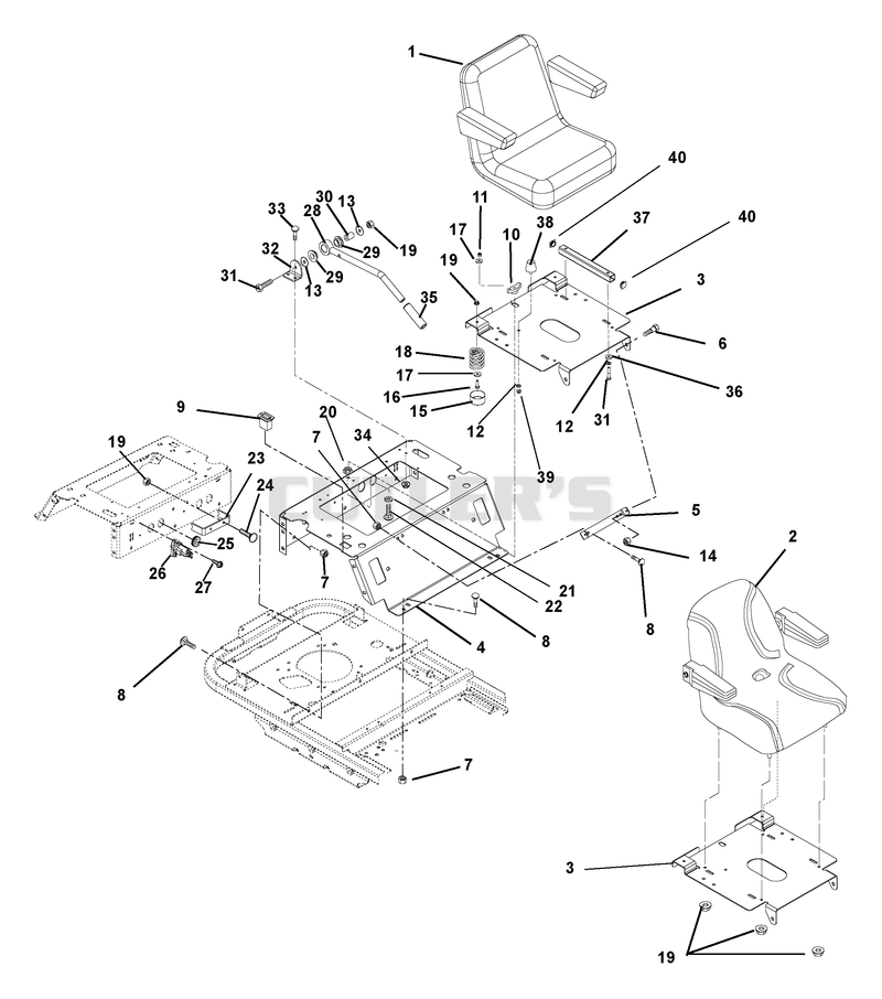 Seat And Seat Support