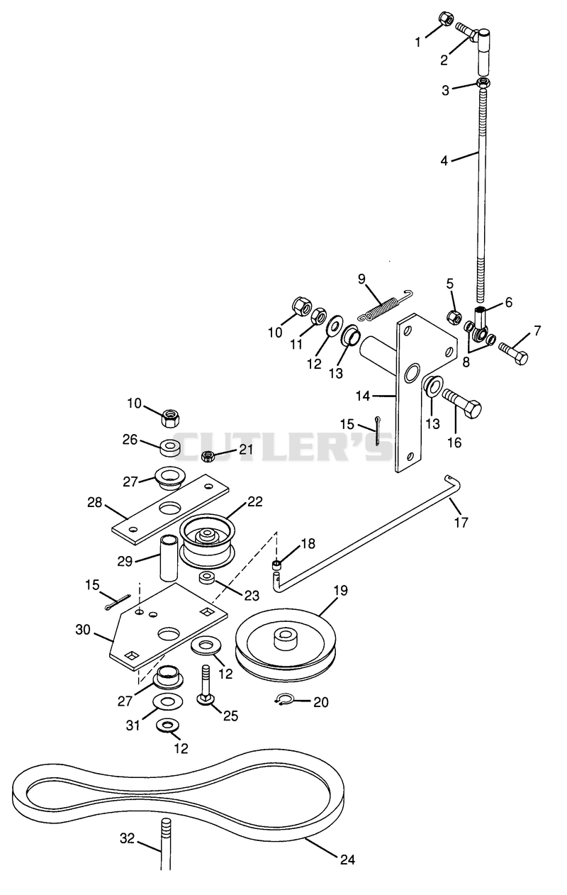 Traction Clutch Linkage