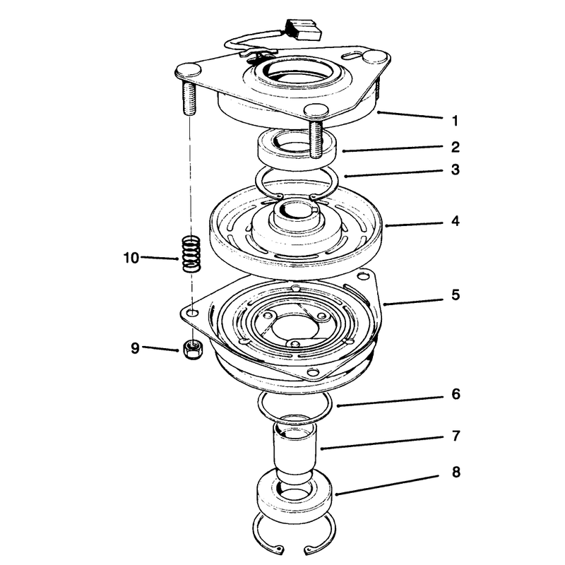 Clutch Assembly No 54-3200