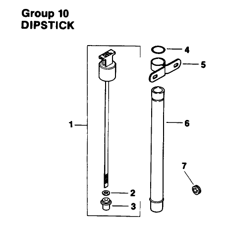 Engine Kohler Model No Mv16s Type Ps56519 Dipstick Group 10