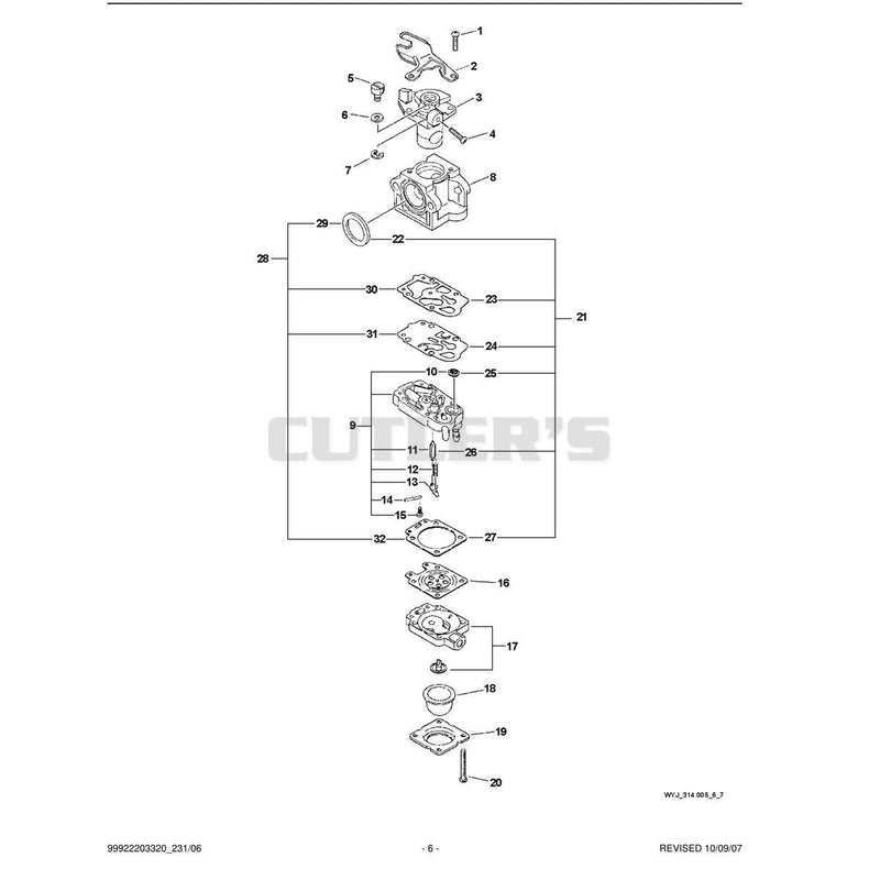 Carburetor -- WYJ-314