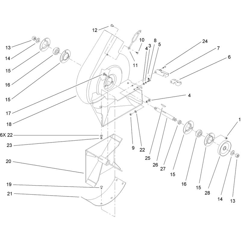 Blower Housing Assembly
