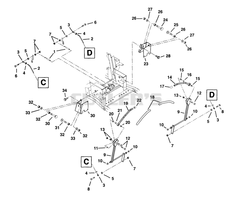 STEERING CONTROLS - UPPER