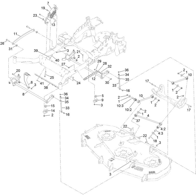 Deck Lift Assembly
