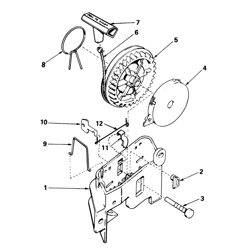 Starter Assembly No 590532