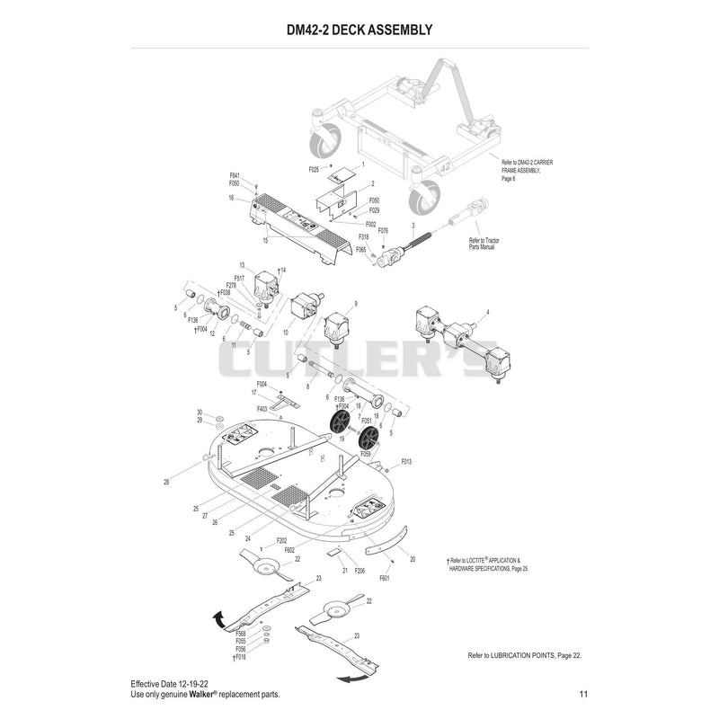 DM42-2 Deck Assembly