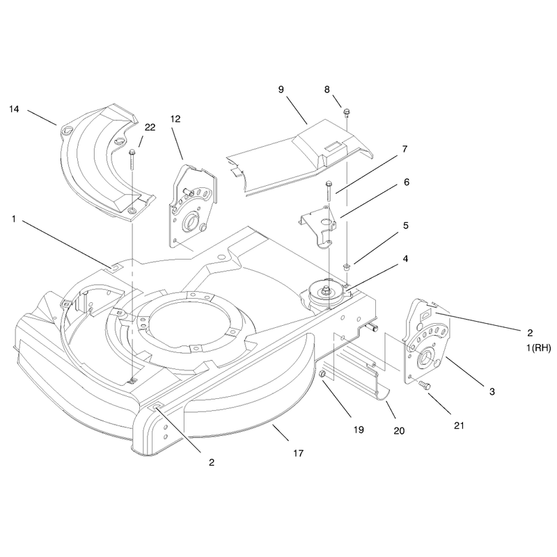 Cover and Gear Case Assembly